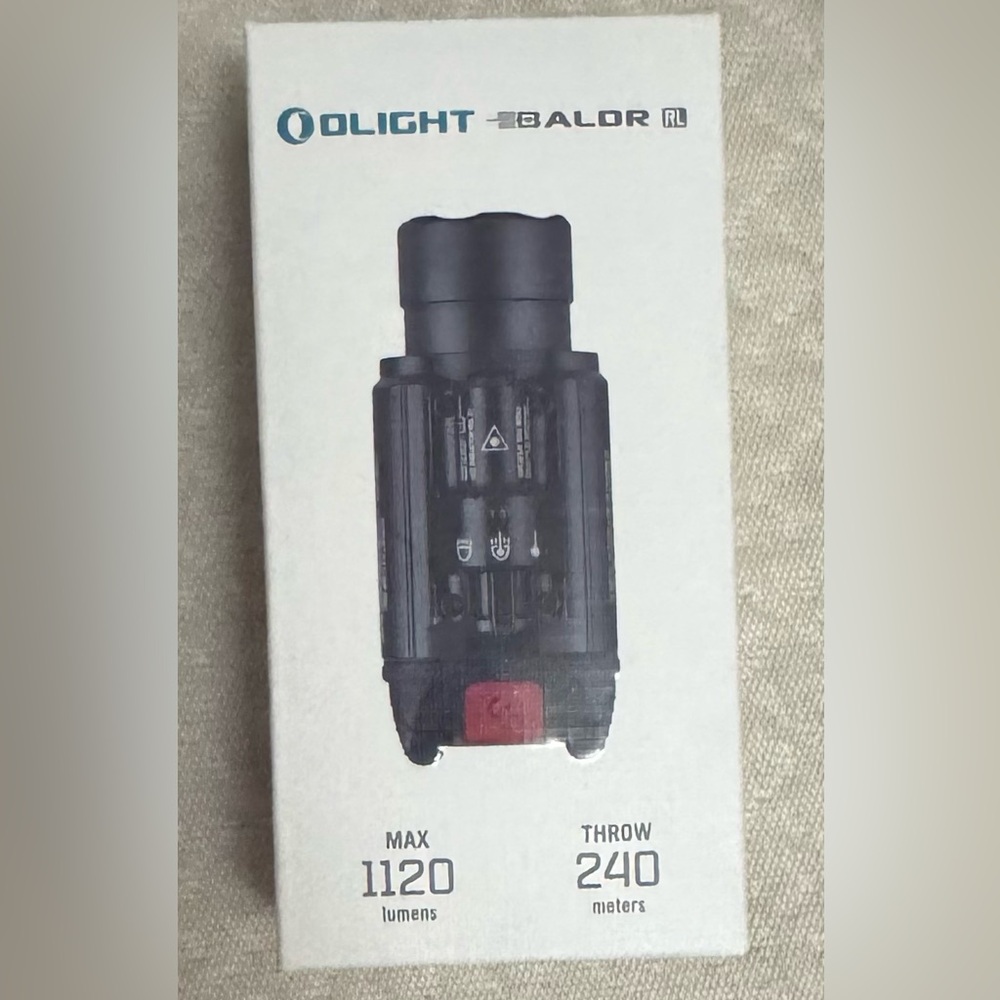 NWT Olight BALDR RL (black)